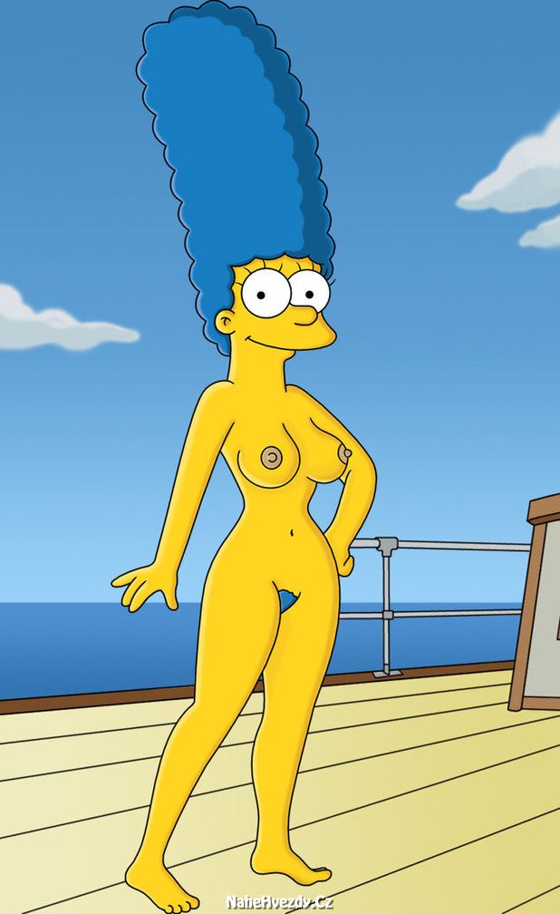 Nahá Marge Simpsonova. Fotka - 49
